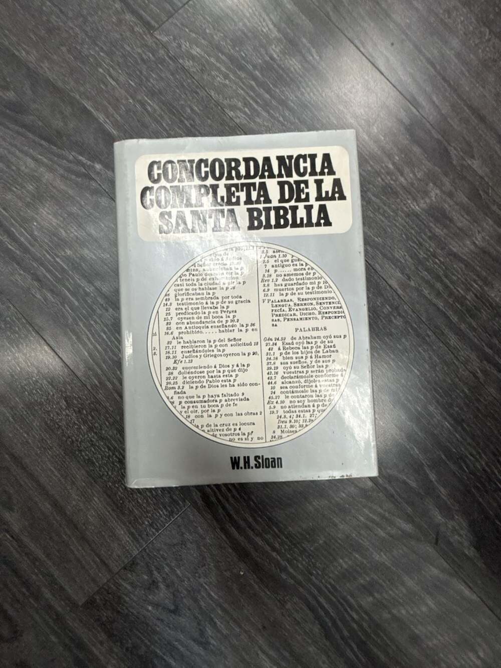 Concordancia Completa de la Santa Biblia by W.H. Sloan